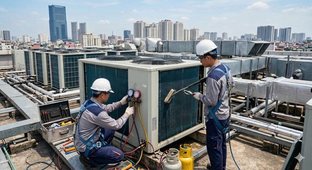 Hệ thống HVAC bền 15 năm