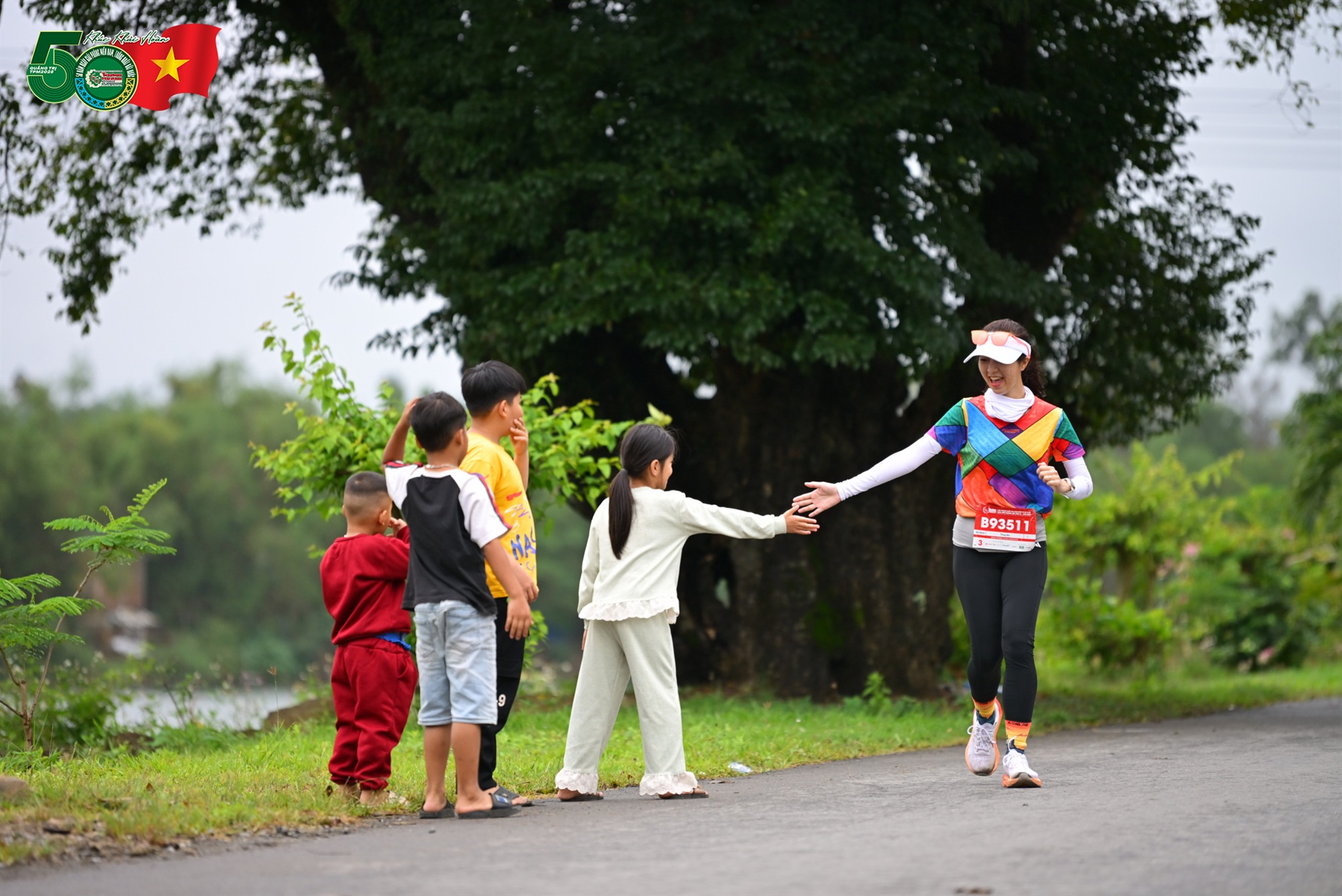 Phạm Thị Thùy An chạy marathon sau khi tập phục hồi từ chấn thương gãy chân